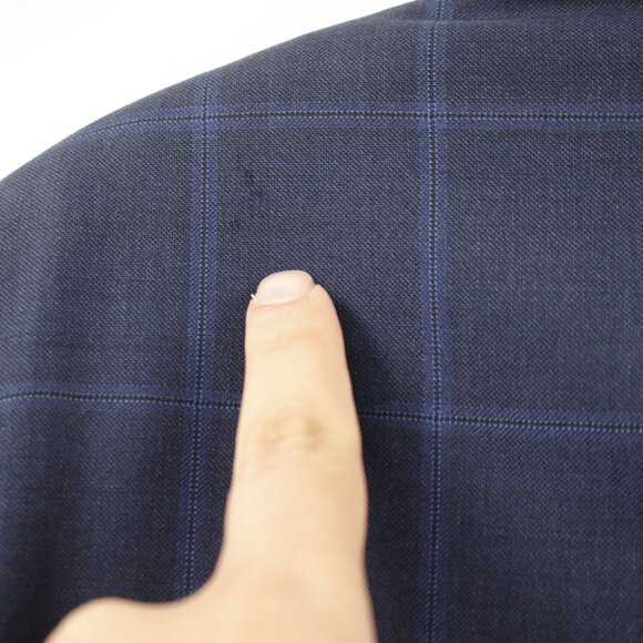 Suitsupply Sport Coat Mens 38R Lazio Slim TWo Button Plaid Pure Wool Super 110s - Picture 12 of 16